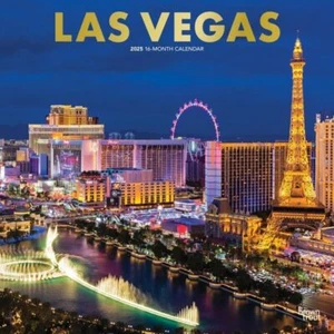 Browntrout Las Vegas 2025 12 x 12 Wall Calendar w - Picture 1 of 2