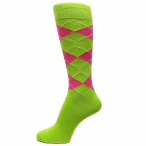 Spotlight Hosiery GREEN(Kelly, Lime) Mens Groomsmen's Dress Socks-FREE SHIPPING - Picture 1 of 36