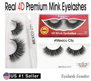 ❤️💕Better than 3D "Stardel 4D Mink Eyelashes" #MexicoCity | US SELLER ❤️💕 - Picture 1 of 3