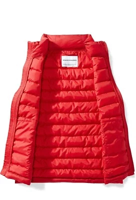 Детский пуховик жилет водостойкий упаковочный размер молодежный XL красный Amazon Essentials - Изображение 1 из 4