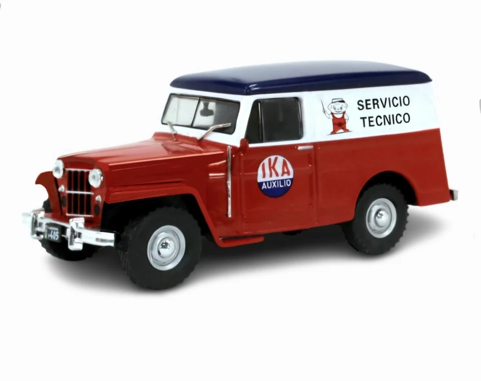 Jeep Willys Ika Estanciera Tech Service 1/43 Scale Diecast autoart - Image 1 of 1