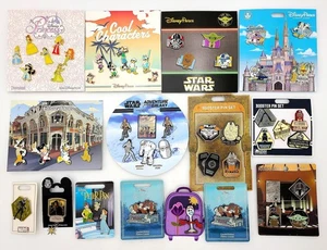 53 Disney Pin Lot Set Booster Star Wars Mickey Prinzessin Peter Pan - kostenloser Versand - Bild 1 von 5