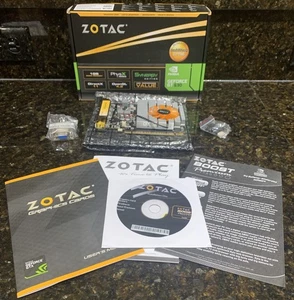 ZOTAC GeForce GT 630 1GB DDR3 Synergy Edition PCIe GPU – New Open Box - Picture 1 of 20