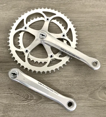 SUNTOUR SUPERBE PRO CRANKSET DOUBLE 53-39 TOOTH 170 MM ARMS - Image 1 of 4