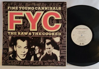 Fine Young Cannibals - The Raw And The Cooked LP - OG Press - Synth Rock - Image 1 of 3