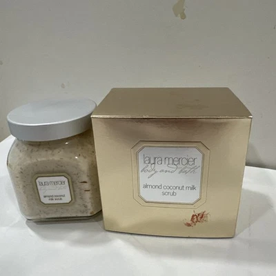 Exfoliante corporal Laura Mercier leche de coco de almendras nuevo en caja 12 OZ Foto 1 de 4