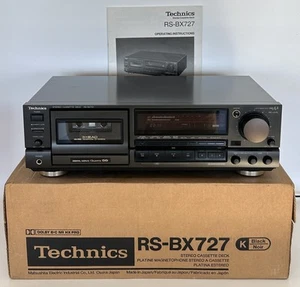 Technics RS-BX727 3 cabezales estéreo Cassette Deck - Imagen 1 de 18