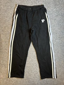 Victoria Secret PINK Ivy Fleece Workout Jogginghose schwarz mit Seitenstreifen Gr. L - Bild 1 von 9