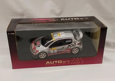 Autoart Peugeot 206 WRC 1 18 minicar - Image 1 of 4