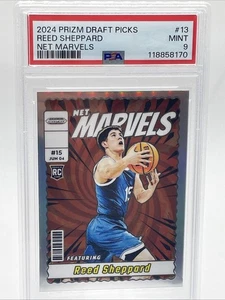 2024 Panini Prizm Draft Picks REED SHEPPARD RC NET MARVELS SSP CASE HIT POP 2 - Picture 1 of 4