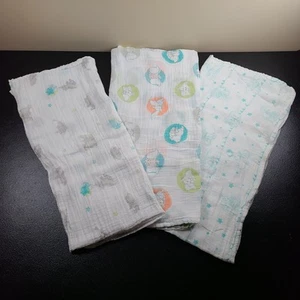 3 Aden + Anais Disney Dumbo Swaddle Empfangsdecke Unisex Set Baby Musselin - Bild 1 von 7