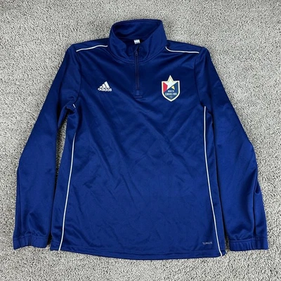 Jersey North Carolina FC Mujer Medio Azul 1/4 Cremallera USL Fútbol Adidas Foto 1 de 4
