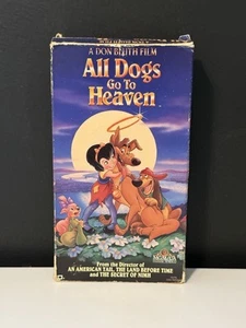 All Dogs Go to Heaven (VHS, 1994, Slipsleeve) - Picture 1 of 2