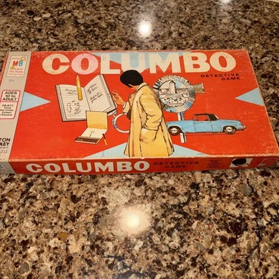 Columbo Detective Game 1973 Milton Bradley Completo Ottime Condizioni Vintage Raro - Immagine 1 di 4
