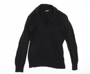 Austin Reed Women's Black V-Neck Jumper, Size S - Picture 1 of 12