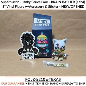 Superplastic - Janky Series Four - BRAIN BASHER (1/24) 3" Vinyl Fig - NEW/OPENED - Picture 1 of 15