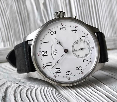 Mariage Watch with Original Vacheron Constantin Pocket Watch Movement &Dial 1905 - image 1 of 4