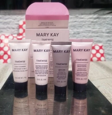 MARY KAY TIMEWISE MIRACLE  3D ~ GO SET /TRAVEL SIZE ~ NORMAL TO DRY SKIN ~ NIB - Image 1 of 4