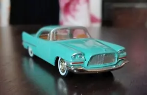 1/64 M2 MACHINES ( CUSTOMIZED) 1957 CHRYSLER 300C Aqua Green - Picture 1 of 12