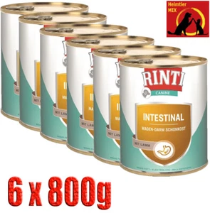 Rinti Canine Intestinal mit Lamm 6x800g Diät-Nassfutter bei Verdauungsstörungen - Bild 1 von 2