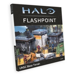 Halo: Flashpoint - UNSC Base Terrain Set NEW SEALED - Picture 1 of 1