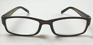 Foster Grant +2.00 Reading Glasses Derick Brown with case 58.5mm - Picture 1 of 4