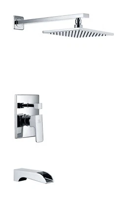 Mezzo 1-Handle Tub/Shower Faucet in Polished Chrome - Image 1 of 3