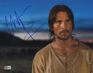 CHRISTIAN BALE SIGNED 11X14 PHOTO 3:10 TO YUMA AUTHENTIC AUTOGRAPH BECKETT COA 2 - Picture 1 of 2