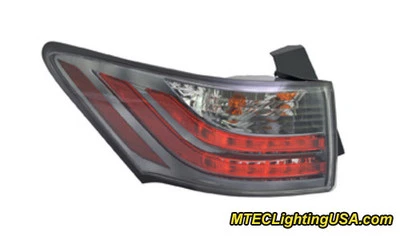 TYC NSF Left Outer Side Tail Light Lamp Assembly for Lexus CT200h 2011-2014 - Image 1 of 3