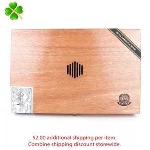 Warped Amado No. 50 cajas de cigarros de madera vacías 11,25" x 7,25" x 1,25" - Imagen 1 de 12
