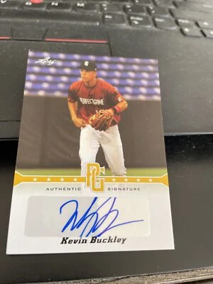 2013 Leaf Perfect Game  Autographs Gold #A-KB1 Kevin Buckley45/50 - Image 1 of 2