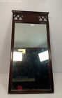 Home Decorative Solid Wood Dresser Mirror Rectangle Home Decorative Brown