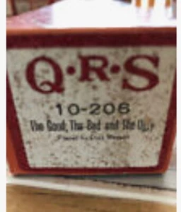 QRS #10-206 , THE GOOD THE BAD AND THE UGLY Piano Roll - Picture 1 of 1