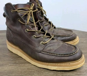 Stivali Red Wing Irish Setter 83605 Ashby da lavoro in pelle marrone da uomo taglia 12D punta morbida - Foto 1 di 16