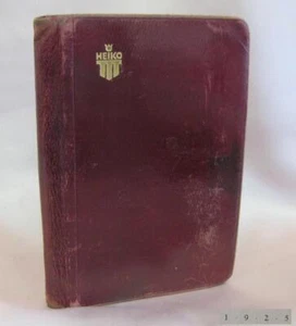 1925 ANTIQUE GERMAN LEATHER BOUND PARFUMEUR TASCHENBUCH HANDBOOK  - Picture 1 of 10