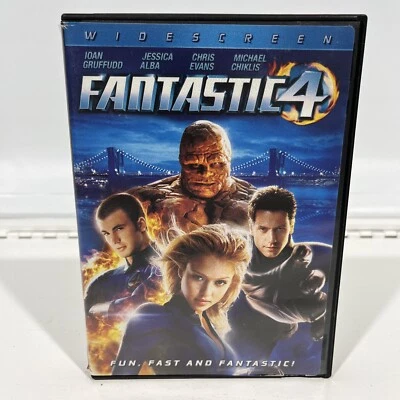 Fantastic Four 4 DVD | Jessica Alba Chris Evans Widescreen 🔥Buy 4 Get 3 Free🔥 Foto 1 de 3