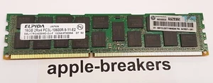 ELPIDA 16GB 2Rx4 PC3L 10600R EBJ17RG4EBWD-DJ-F DESKTOP SERVER MEMORY RAM #01 - Picture 1 of 4