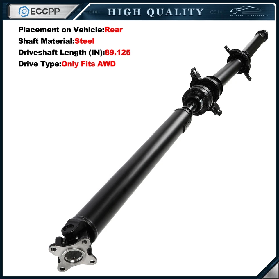 Rear Prop Drive Shaft For 2001-2007 Highlander 04-06 Lexus Rx330 07-09 Rx350 Awd Foto 1 de 4