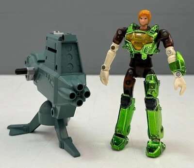 SEGA 1988 SONIC SOLDIER BORGMAN BATTLE FIGURE CHUCK SWEAGAR JAPAN - Image 1 of 2