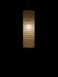 ISAMU Noguchi Akari 70XL Lampada a Ciondolo Luce Washi Illuminazione Carta Giapponese Ombra - Foto 1 di 5