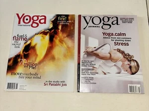 Yoga Journal Feb 2001 & Yoga International Sept 2001 Magazines Lot of 2 II-4 - Picture 1 of 3