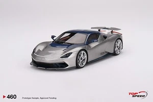 AUTOMOBILI PININFARINA BATTISTA 2019 (US LAUNCH EDITION) - TOPSPEED TS0460 1/18 - Picture 1 of 6
