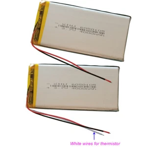 Batería Lipo 3.7V 4000mAh 14.8Wh 6050105 Li para Monitor de Bebé GPS PSP Tablet PC - Imagen 1 de 5