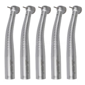 5Pc Dental LED Fiber Optic Air Turbina Handpiece Big Head Fit KV Coupler 4/6Hole - Bild 1 von 12