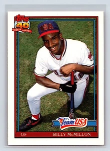 1991 Topps Traded 40 Years of Baseball #78T Billy McMillon Team USA - Picture 1 of 2