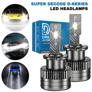2PCS HID Xenon Super White 6000K Conversion Kit D2S D2R LED Headlight Bulb - Picture 1 of 11
