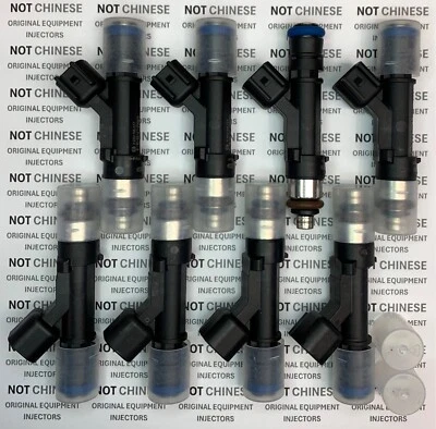 8 nuevos inyectores de combustible Ford OEM 2011-2015 Ford F150 Mustang 5,0 L Bosch 0280158227 Foto 1 de 3