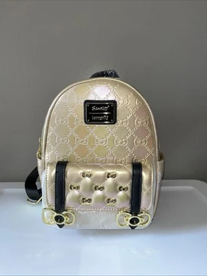 Loungefly Sanrio 50th Anniversary Gold Mini Backpack - Изображение 1 из 4