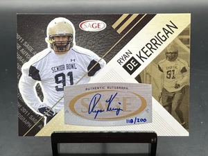 2011 Sage Ryan Kerrigan #A-24 Rookie Auto Gold /200 RC - Bild 1 von 2