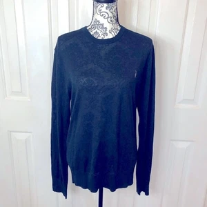 Allsaints dunkelblauer leichter Pullover aus Wollmischung Medium - Bild 1 von 8